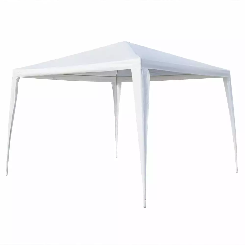3x3m Waterproof Tent Spiral Tubes White Lawn and Garden Use IM Lashes