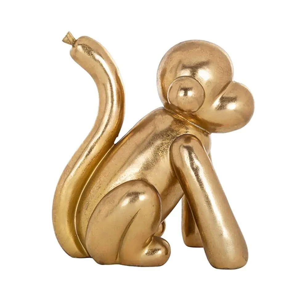 Zen Garden Monkey Ornament - Gilded