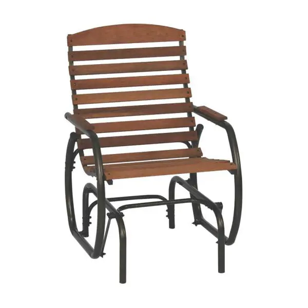 Worldwide Sourcing CG41Z Country Garden Glider Chair Outdoor Relaxation