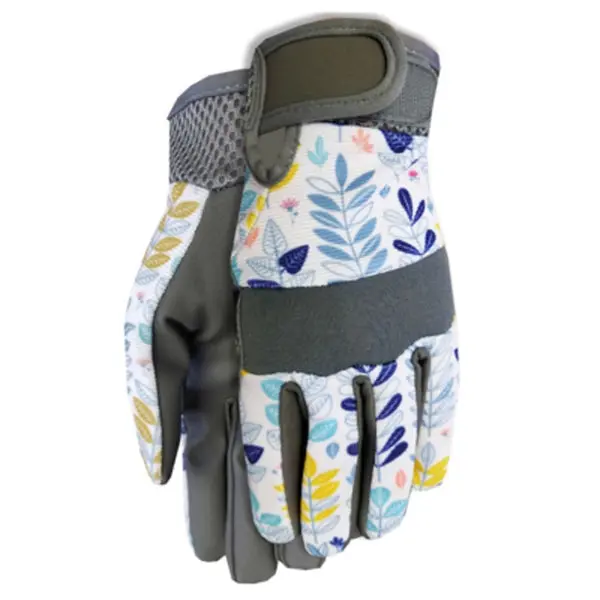 Midwest Quality Gloves 150K0-M PU Coated Palm Glove Medium Durable Work Gloves