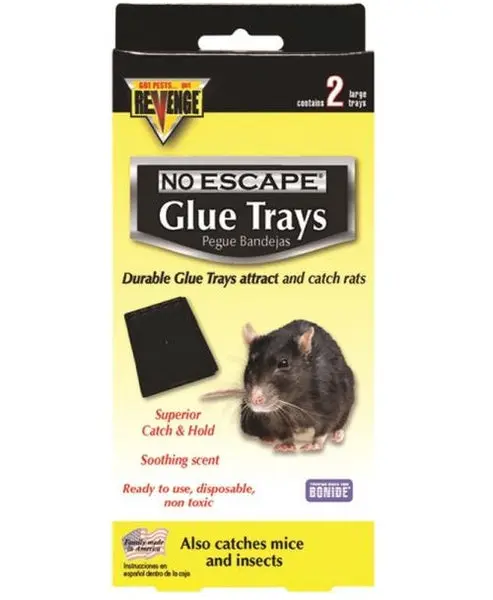 Bonide 47030 Revenge Baited Glue Trays 2/Pack Pest Control