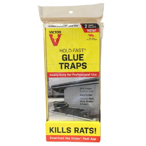 Victor M669 Hold-Fast Rat Glue Traps Pest Control Home or Garage