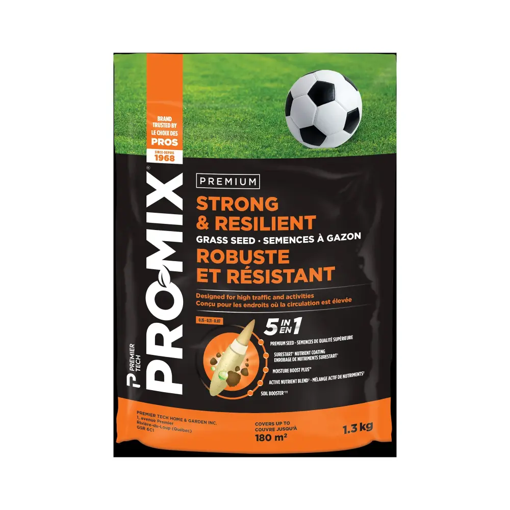 5--1 Grass Seed Robust and Resistant Lawn, 1.3 kg Compatible Zone 5