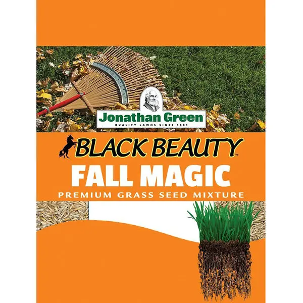 Jonathan Green 10765 Black Beauty Fall Magic Grass Seed Mixture 3 Lb