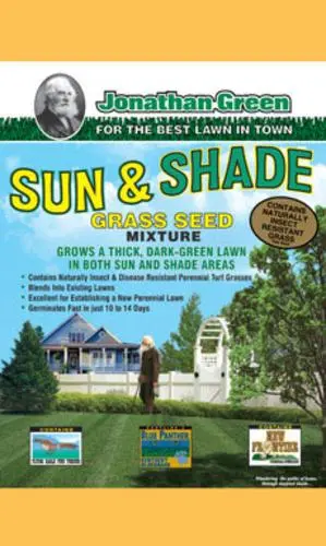 Jonathan Green 12005 Green Sun And Shade Grass Seed Mixture 7 Lbs Lawn Care