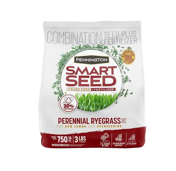 Pennington Smart Seed Grass Seed and Fertilizer 3 Lb Fast Lawn Growth