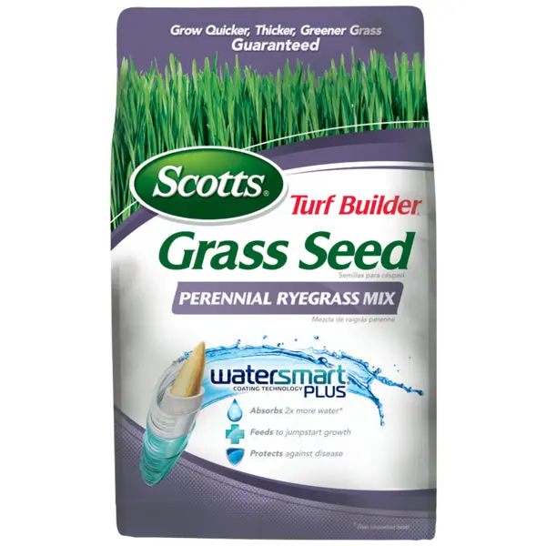 Scotts 18260 Turf Builder Grass Seed Perennial Ryegrass Mix 3 Lbs
