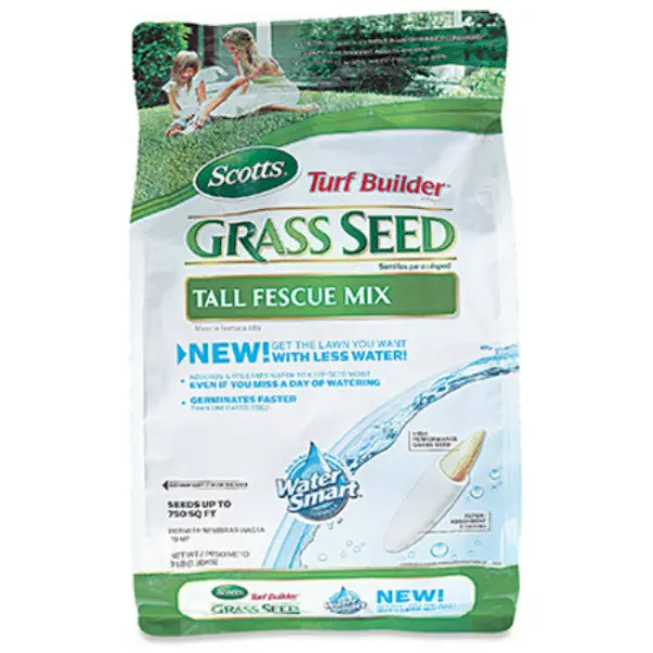 Scotts 18320 Turf Builder Grass Seed Tall Fescue Mix 3 Lbs Lawn Seed