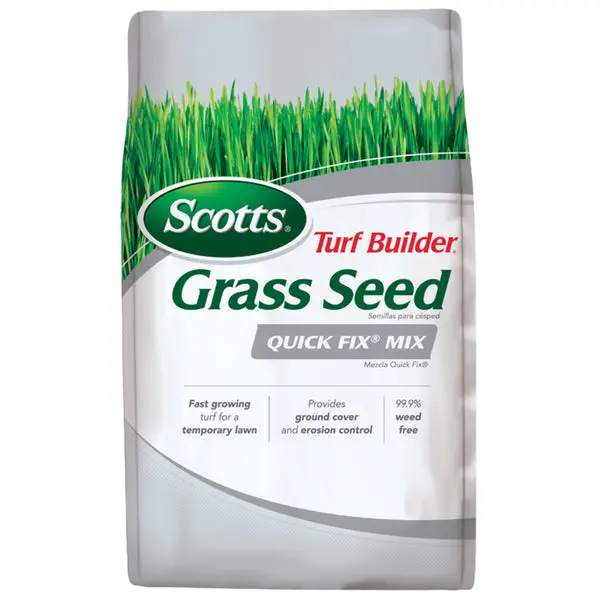 Scotts Turf Builder Grass Seed Quick Fix Mix 3 Lbs Fast Lawn Repair