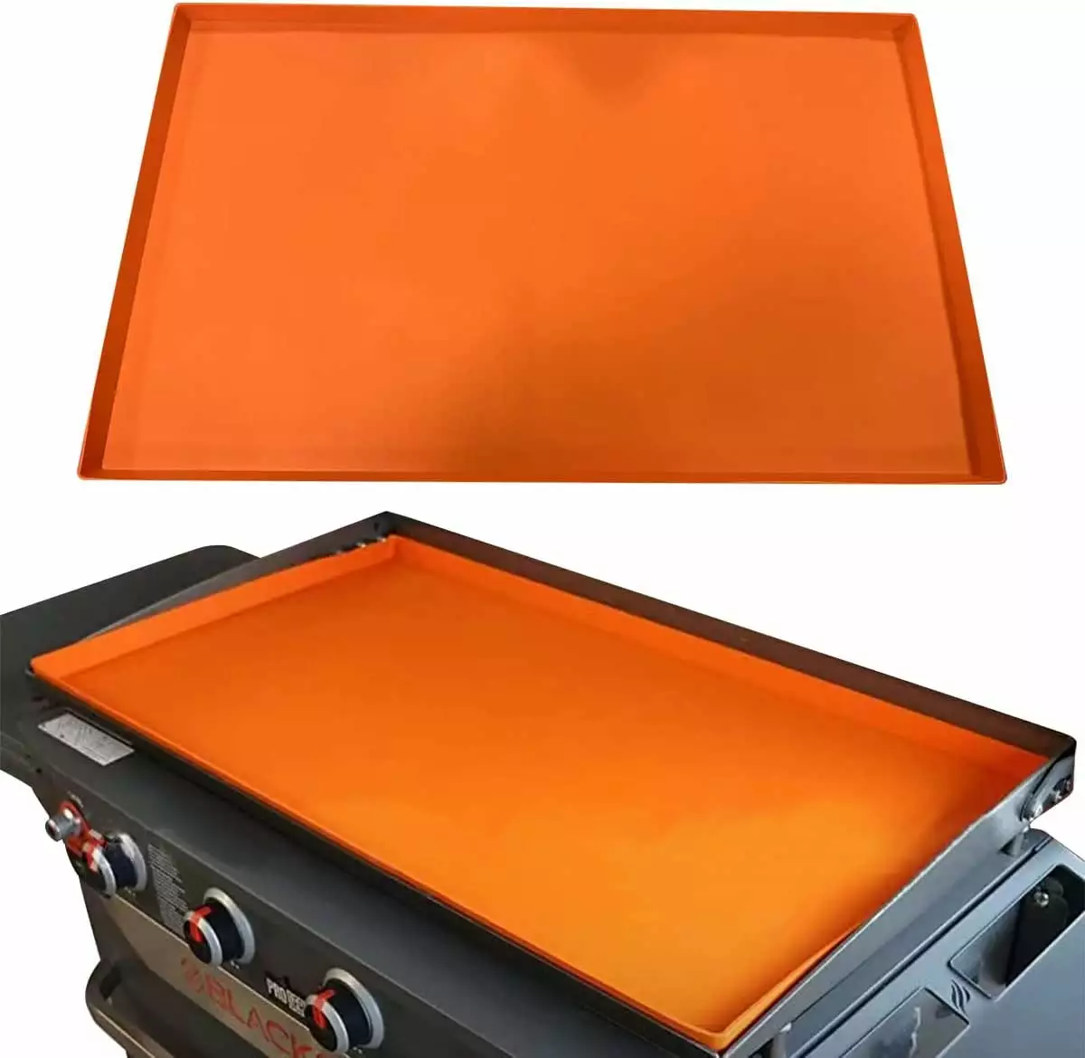 Silicone Protective Mat Cover Blackstone Griddle - Heavy Duty Food Grade All Season Cooking Surface Cover 17