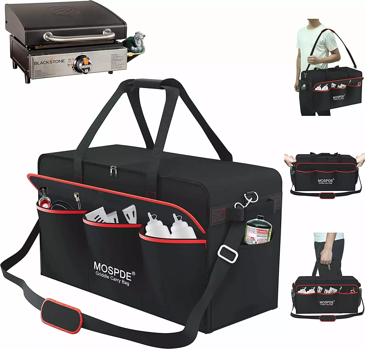 17 Inch Griddle Cover Carry Bag Blackstone Table Top Griddle Hood 17in