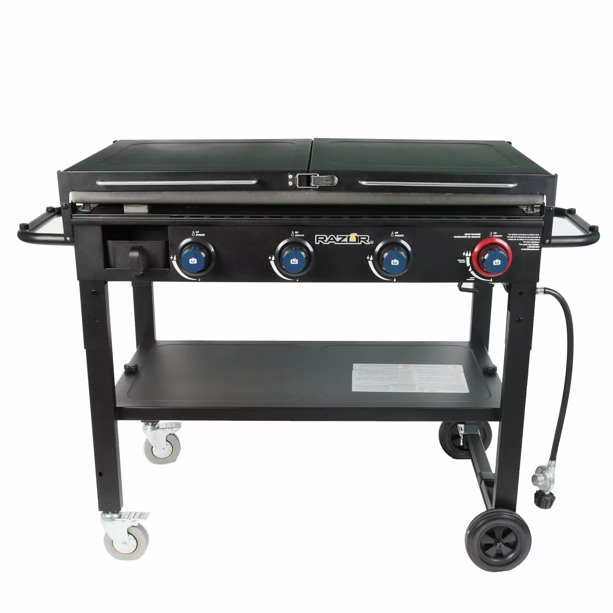 Razor Griddle GGC1643M 37in Outdoor 4 Burner LP Propane Gas Griddle Grill 4