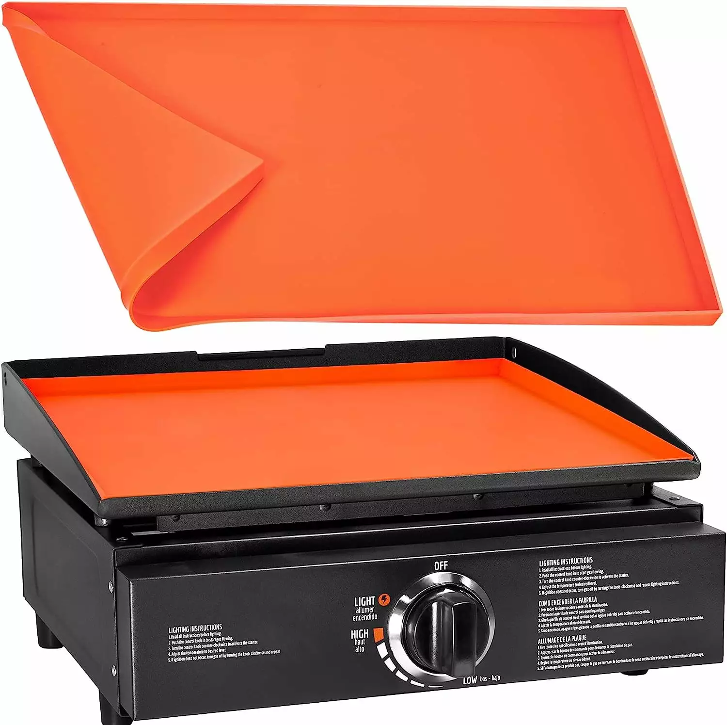 Grill Mat Griddle Mat Silicone Blackstone Grill Waterproof Heavy Duty Protective Cover Information