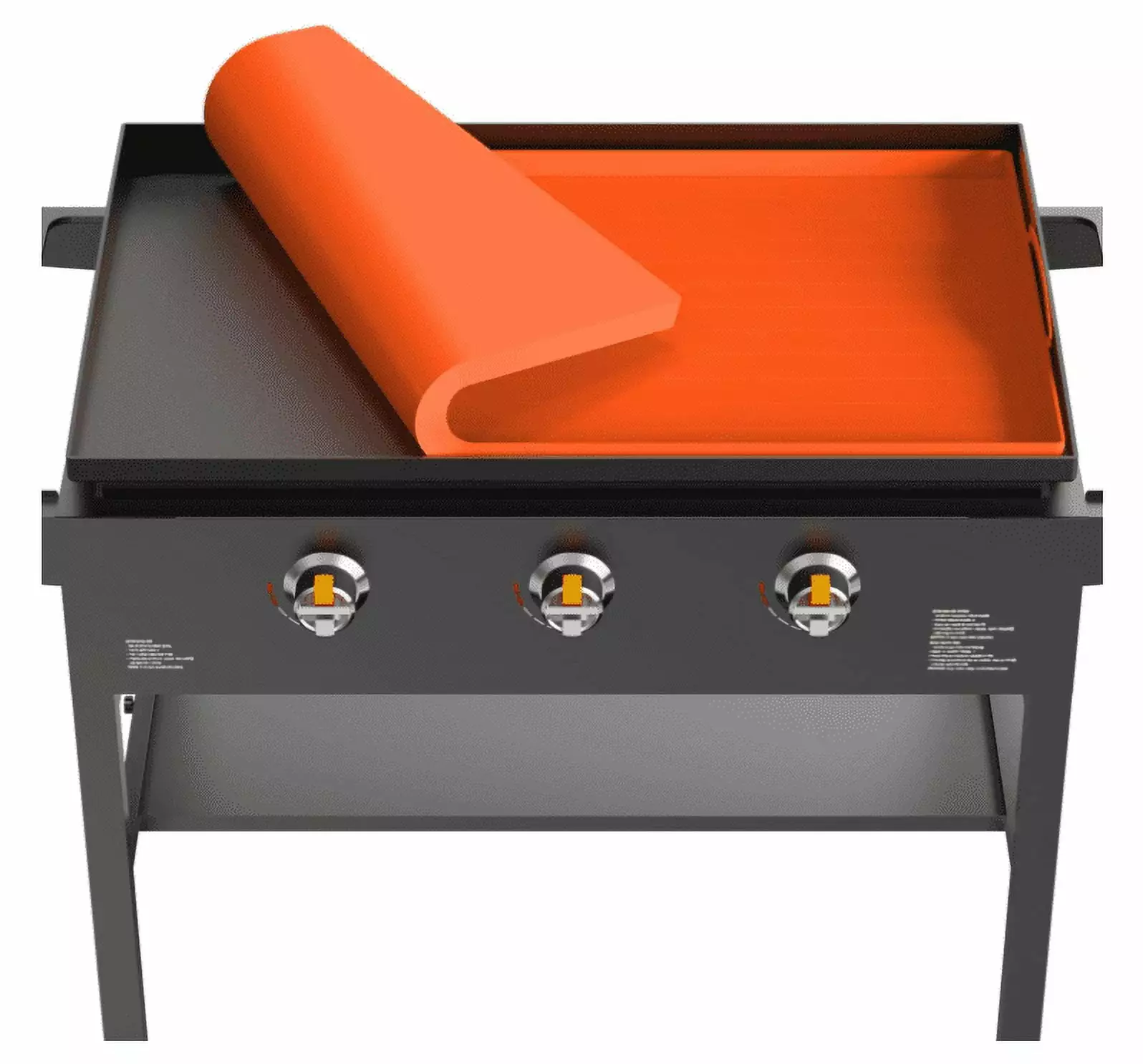 36 Inch Silicone Griddle Mat Cover Blackstone Heavy Duty Food Grade Handle