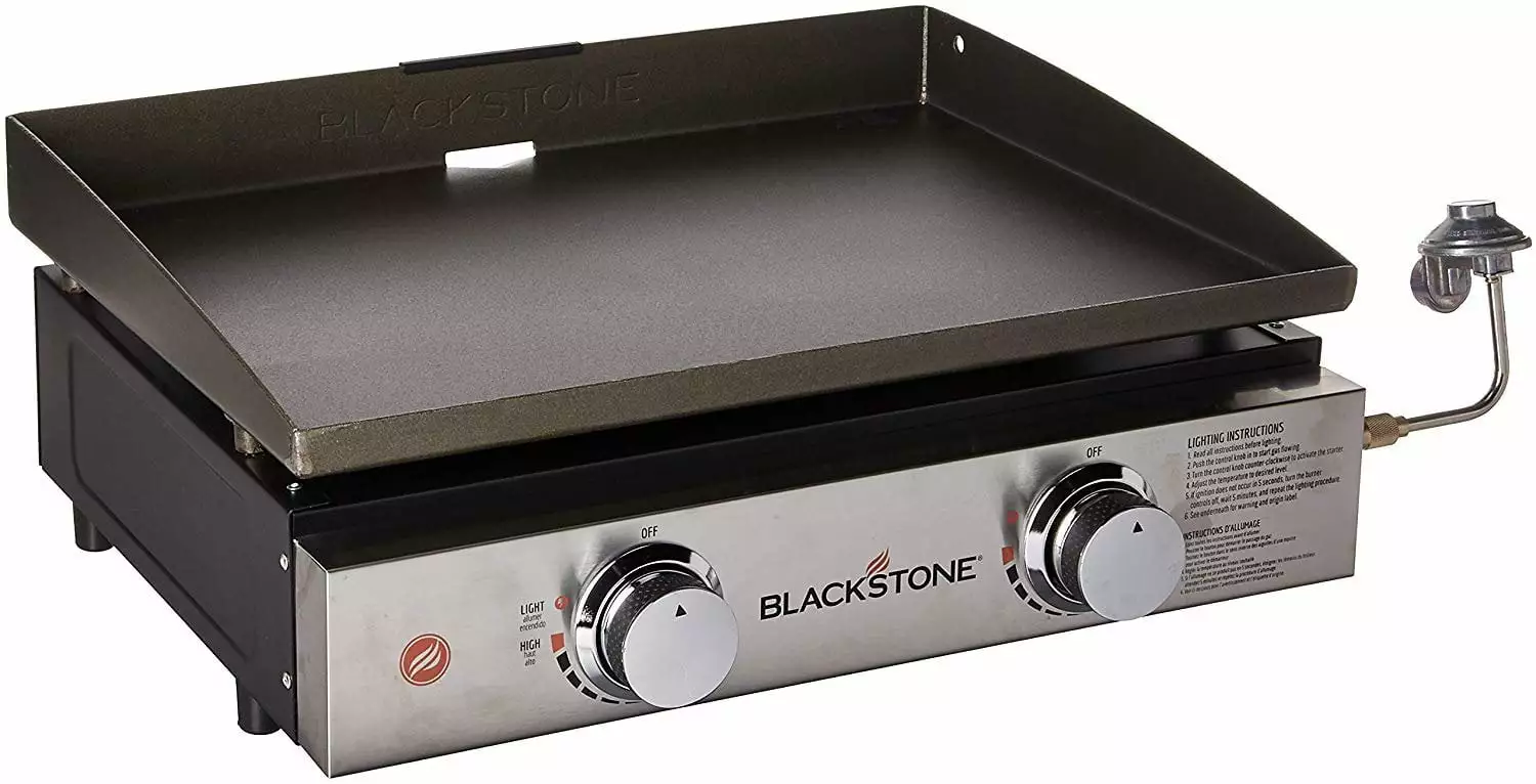 Blackstone 1666 22 Inch Tabletop Griddle Outdoor Grill Black 17