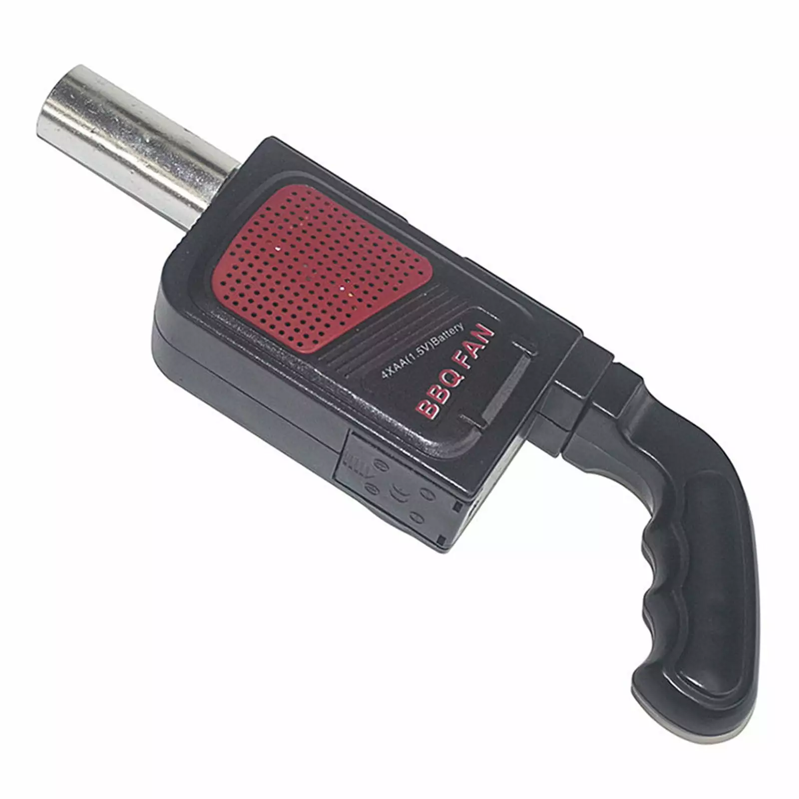 Mini BBQ Fan Air Blower Handle Outdoor Camping Picnic Charcoal Grill Barbecue