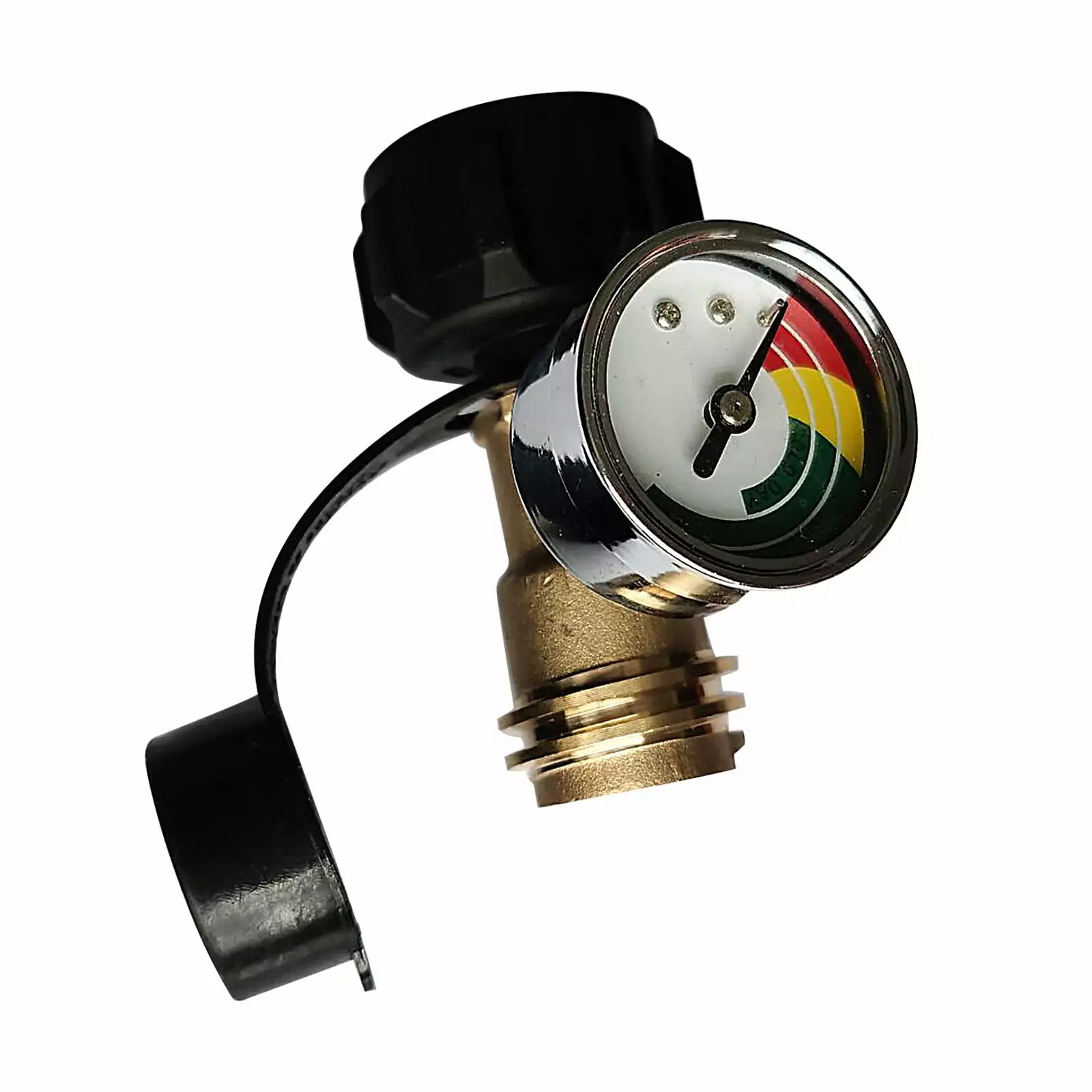 Mynkyll Refill Modifyer POL Type Steel Propane Cylinder Gold Color