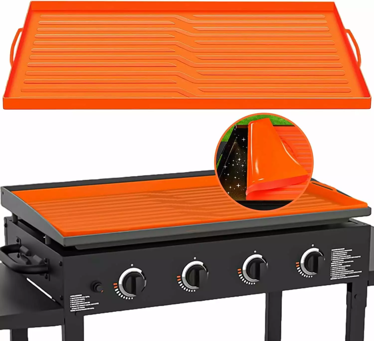 36 Silicone Griddle Mat Blackstone Heavy Duty Food Grade Silicone Grill Mat 28