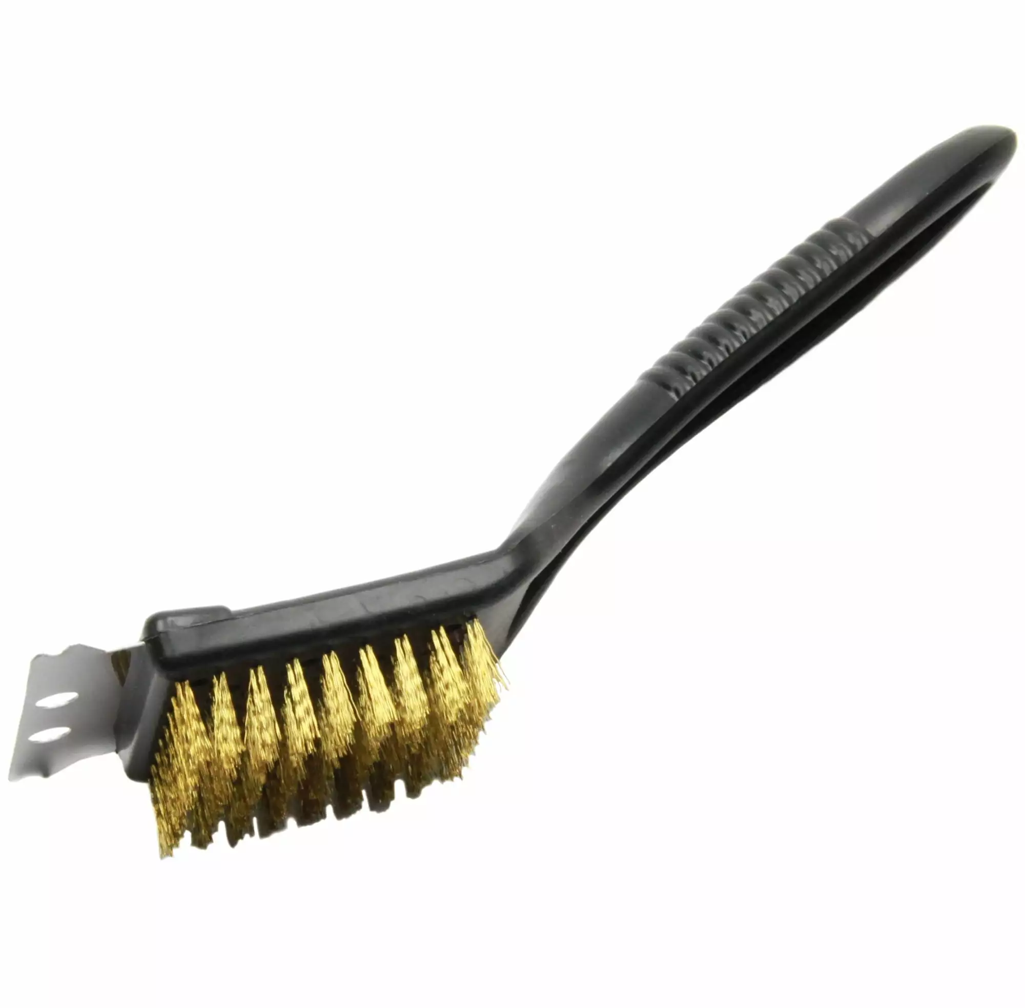 Chef Craft Select Plastic Handle Short Grill Brush 9 Inches Black