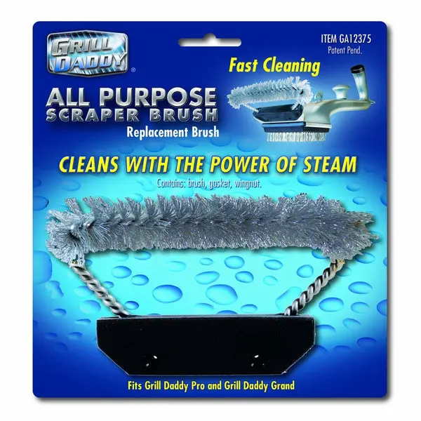 Grill Daddy GA12375 All Purpose Replacement Scraper Brush Grills and Outdoor Cleaning