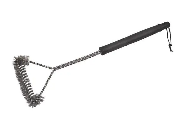 GrillPro 77641 Extra Wide Stainless Steel Grill Brush BBQ Cleaning Grill Pro