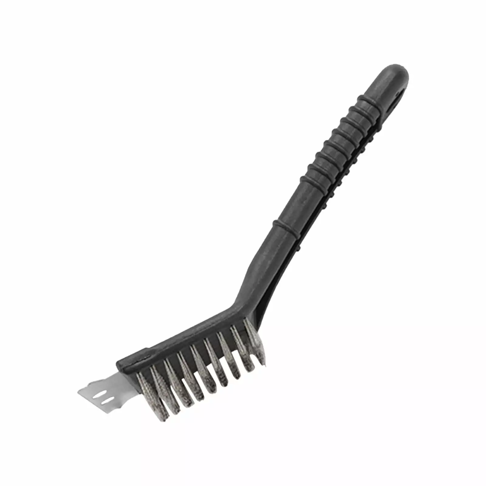 Hmlai BBQ Barbecue Grill Cleaner Brush Metal Scraper and Steel Wire Brush Tool Cozy Handle Clearance