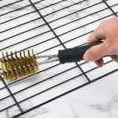 Ikohbadg Double-Headed Outdoor Barbecue Grill Brush Copper Wire Bristles BBQ Ovens