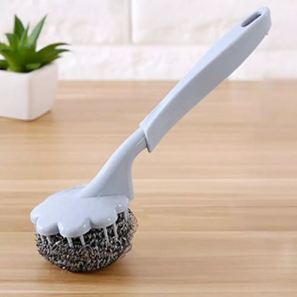 JKLOP Stainless Steel Grill Brush Handle BBQ Cleaning Clearance Sale