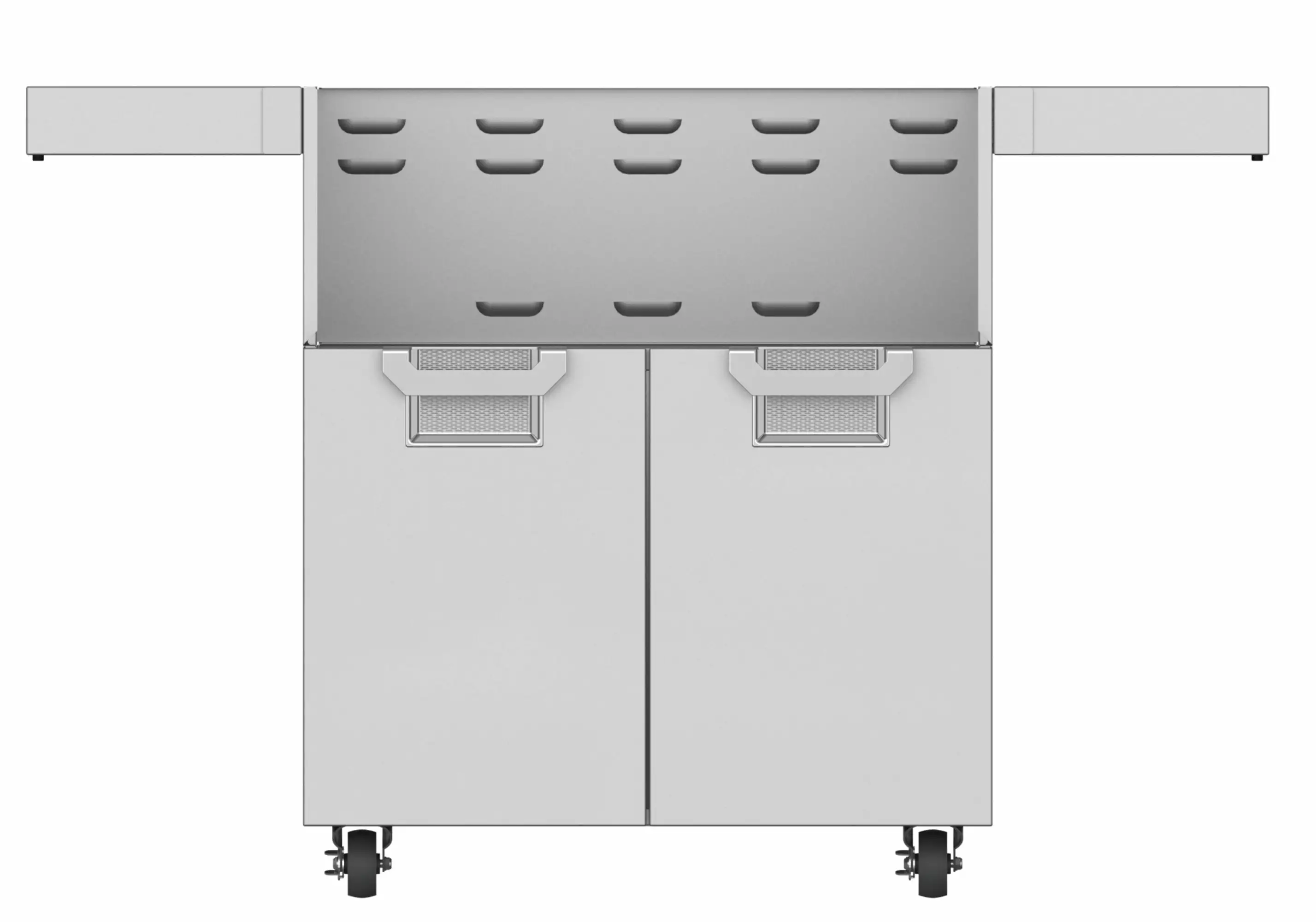 Hestan 30 Double Door Tower Cart - Premium Stainless Steel Grill Cart