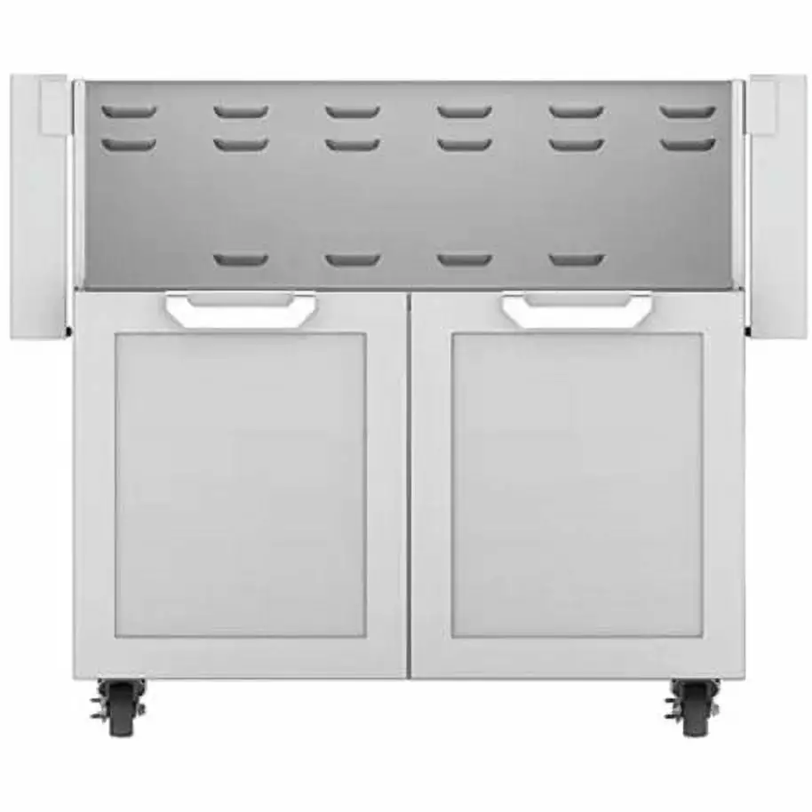Hestan 36 Double Door Tower Cart - Sturdy Stainless Steel Outdoor Cart