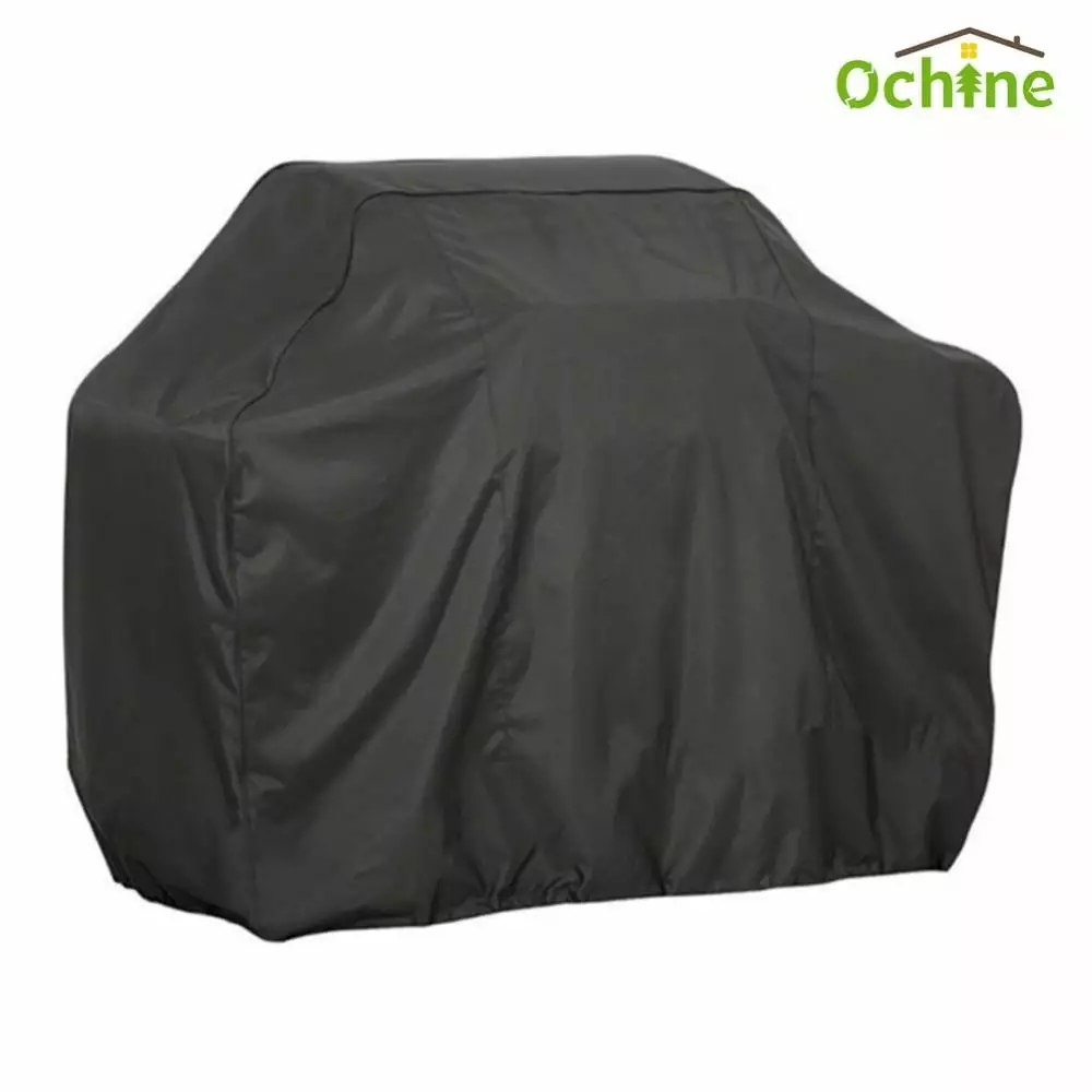 420D Oxford Cloth BBQ Grill Cover Waterproof Weather Resistant Rip-Proof Anti-UV Fade Resistant 23