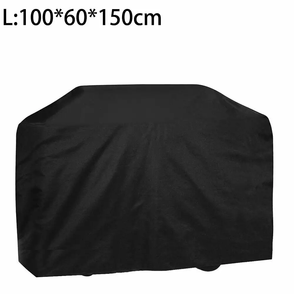 BBQ Cover Heavy Duty Waterproof Rain Gas Barbeque Grill Garden Protector Available 7 Sizes L