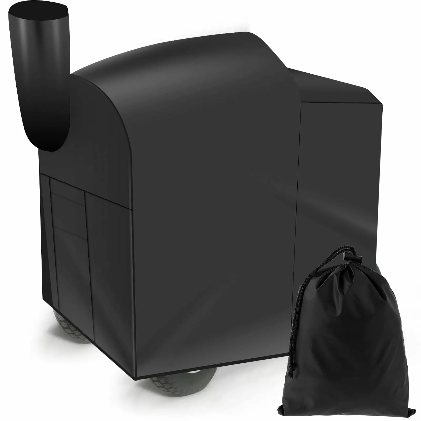 BBQ Grill Cover 420D Oxford Cloth Heavy Duty Waterproof Fadeproof UV Resistant