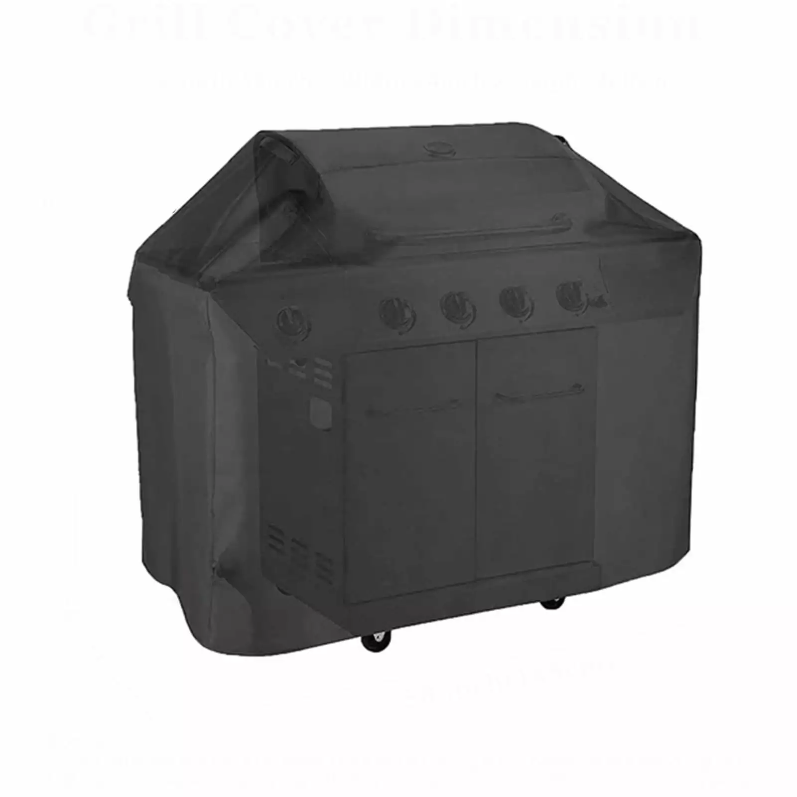 KFIWSZC BBQ Grill Cover Rip Proof Weather-Resistant Various Grill Sizes One
