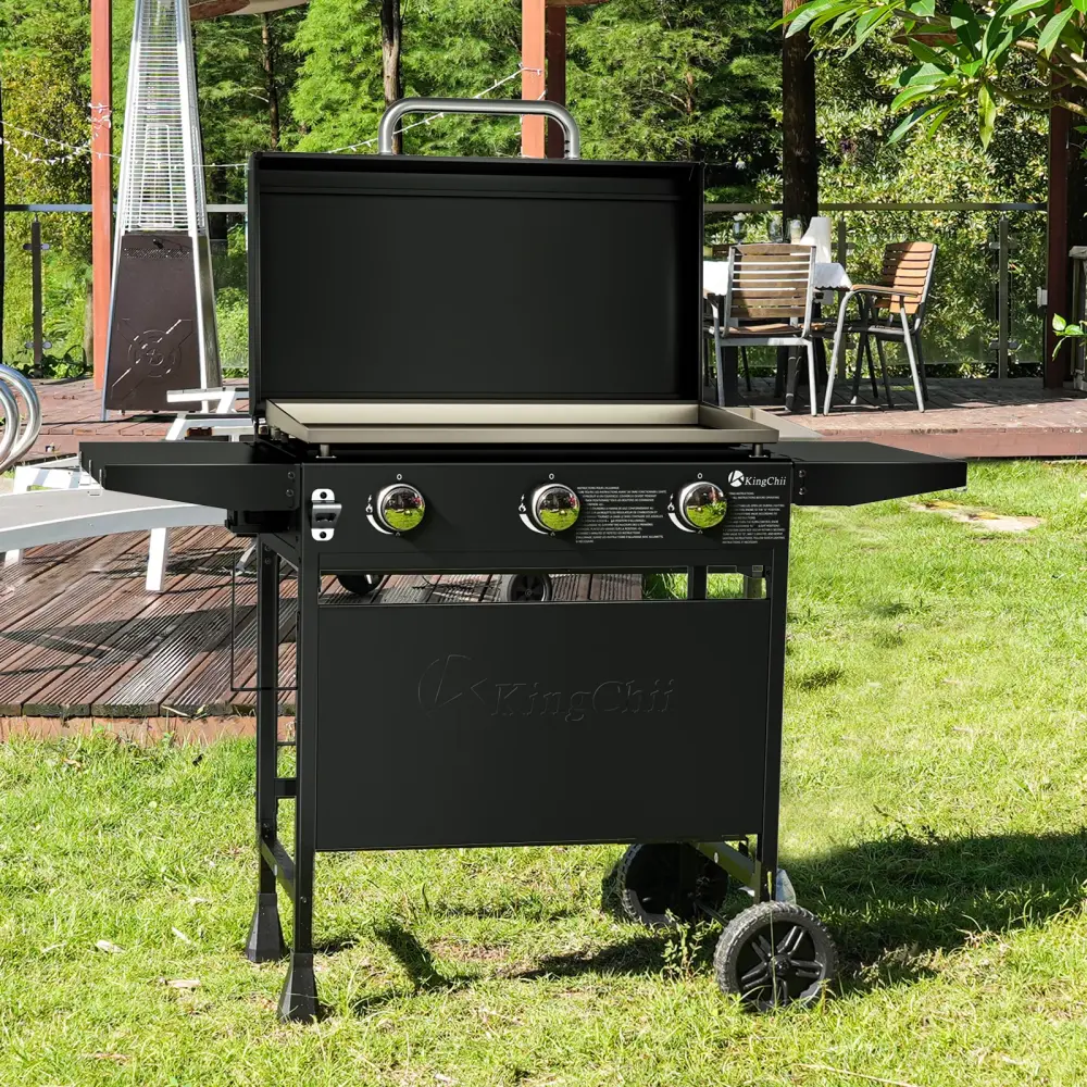 KingChii 3-Burner 27" Propane Griddle Robust Cover