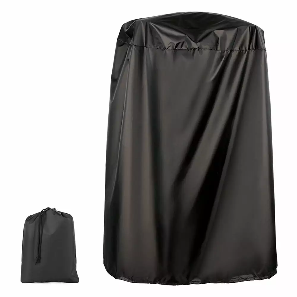 Outdoor Waterproof Charcoal Kettle Grill Cover - Windproof & UV Resistant BBQ Protector 27