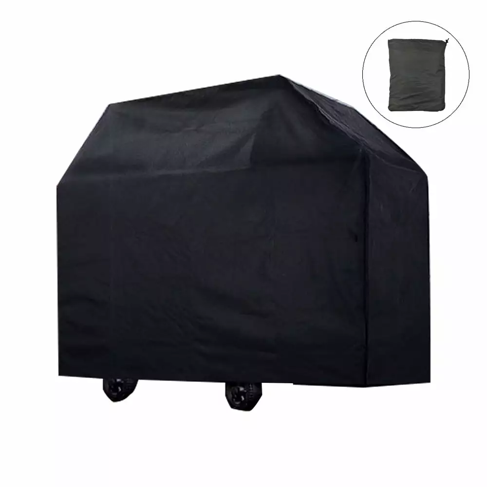 Waterproof Weather Resistant Grill Cover UV and Fade Resistant 145X61X117CM L