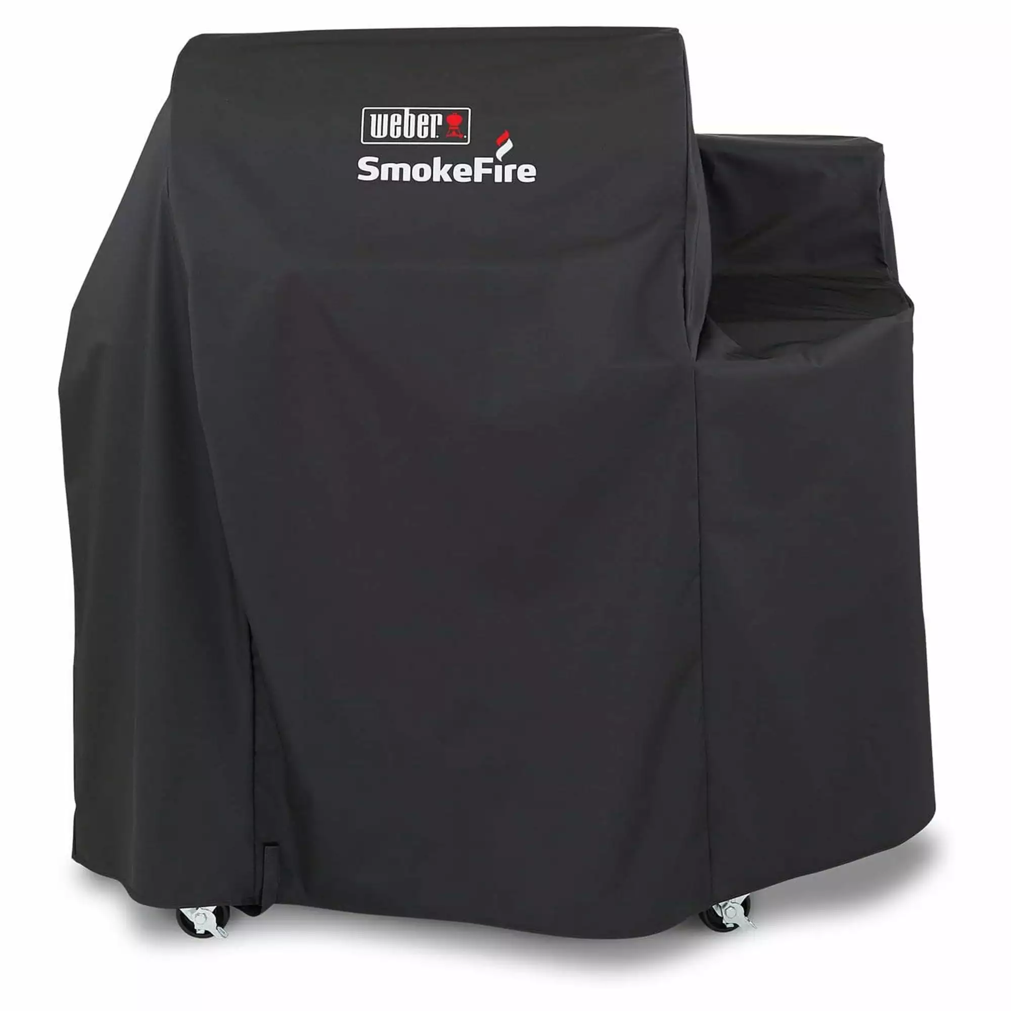 Weber SmokeFire EX4 Pellet Grill Cover - Heavy Duty Polyester Protection - Black 44
