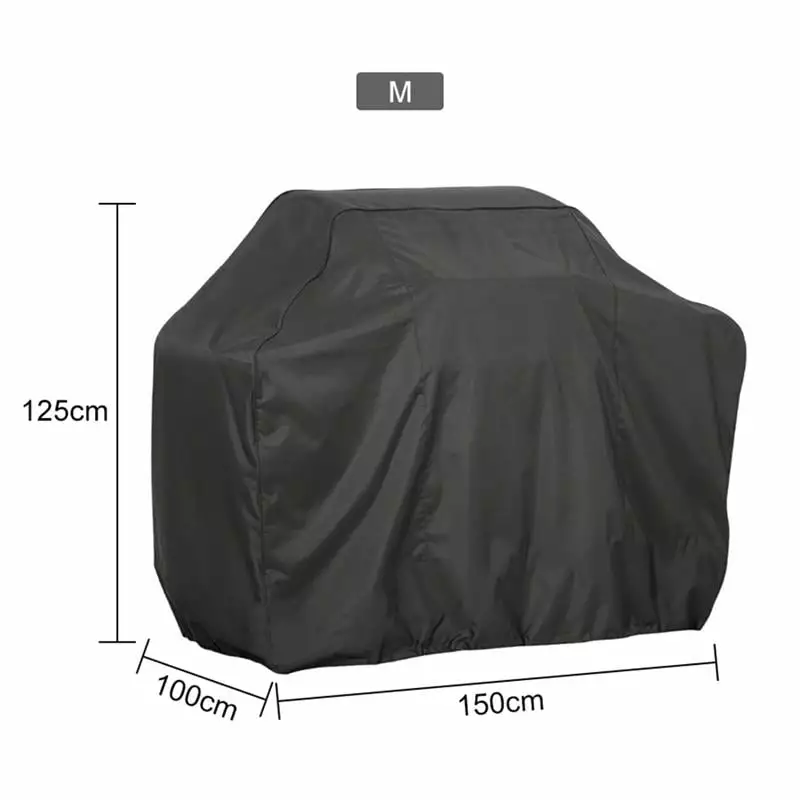 Zonghan Dust-proof Rainproof Square BBQ Grill Cover Barbecue Supplies L
