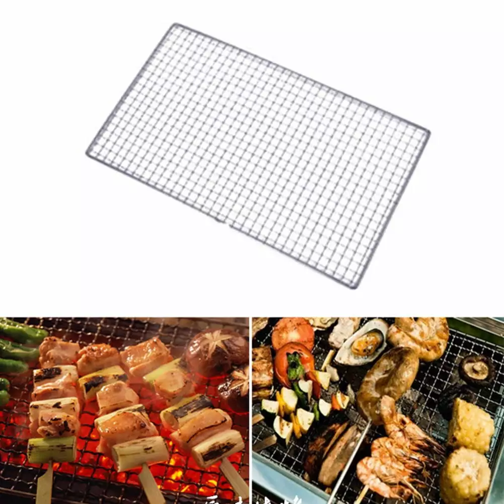 COUTEXYI Stainless Steel Barbecue Grill Grates Replacement Mesh Wire Net Outdoor Cooking