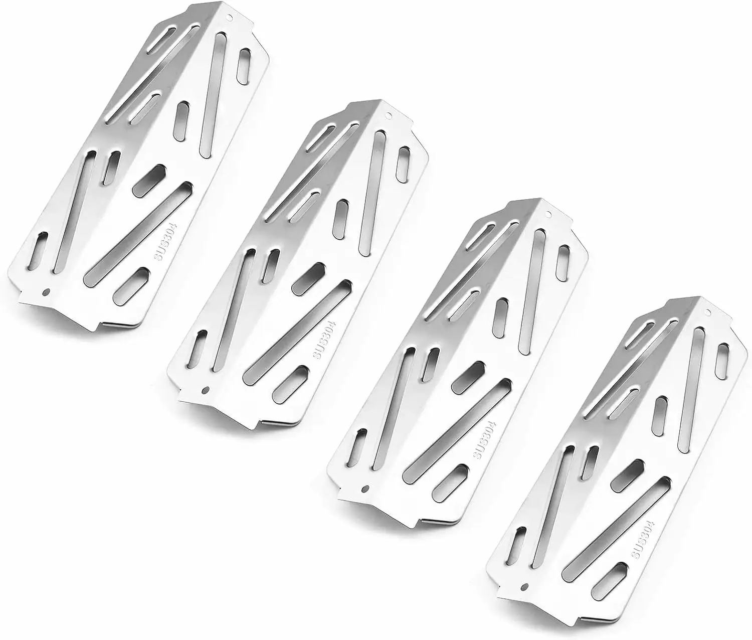Searglow Barbecue SUS304 Heat Deflectors Weber Genesis II LX 400 Genesis II LX E410 E415 E435 E440 S410 S415 S435 S440 Ser...