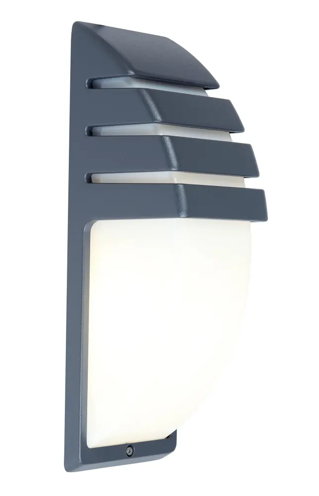 Lutec Eco-Light 1836-GR-ESL Aluminium Outdoor Wall Portable Grey 35 x 12 x 11.1 cm