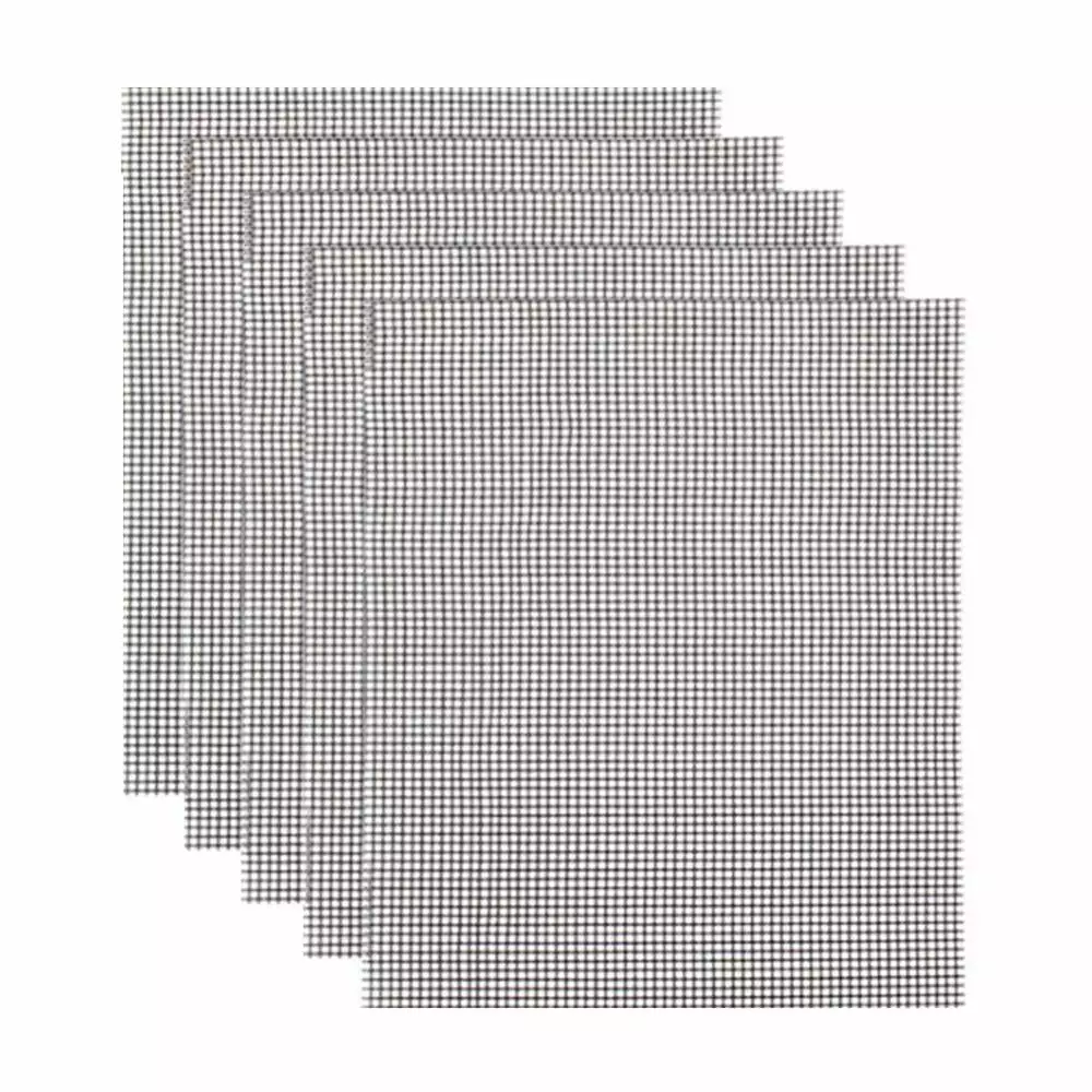 3Pcs Reusable Nonstick BBQ Mesh Grill Mat Set 15.75 x 13 Charcoal Electric Grill