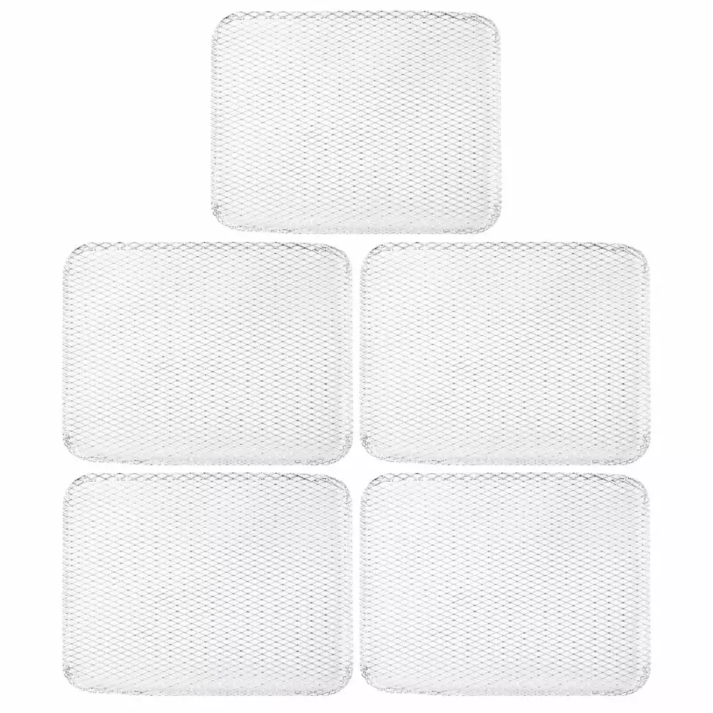 Qumonin 5pcs Disposable Aluminum Grill Liners BBQ Mesh Mat Topper Information