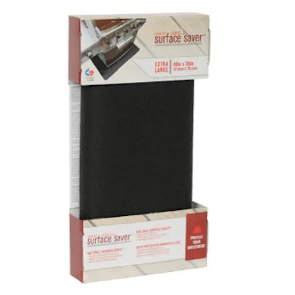 DiversiTech GSS-48 Gas Grill Surface Saver Protection Pad Black 30x48 Inches