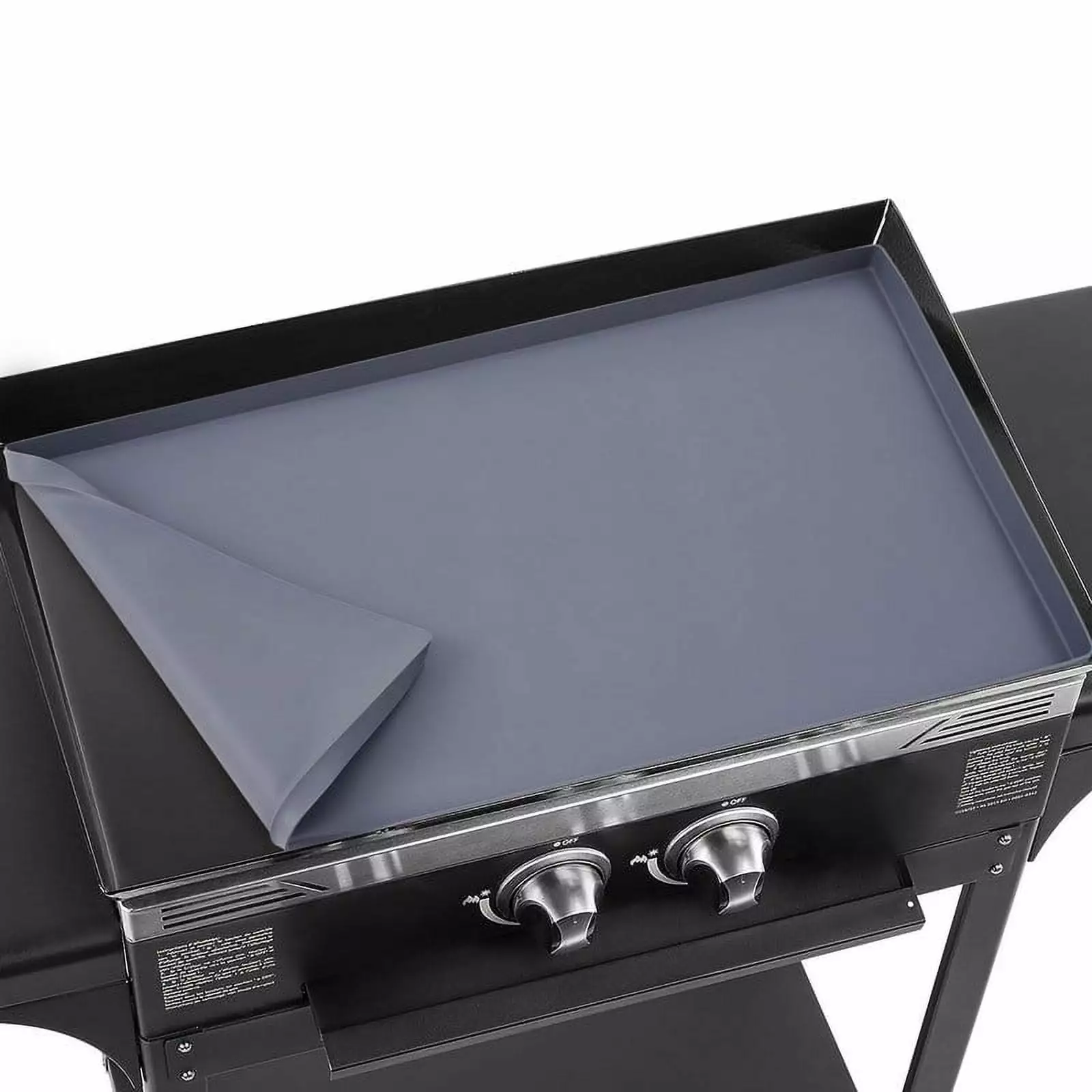 Lochas Silicone Grill Mat Blackstone 22x36 Inch All Season Outdoor Cooking Protective Cover Gray 18