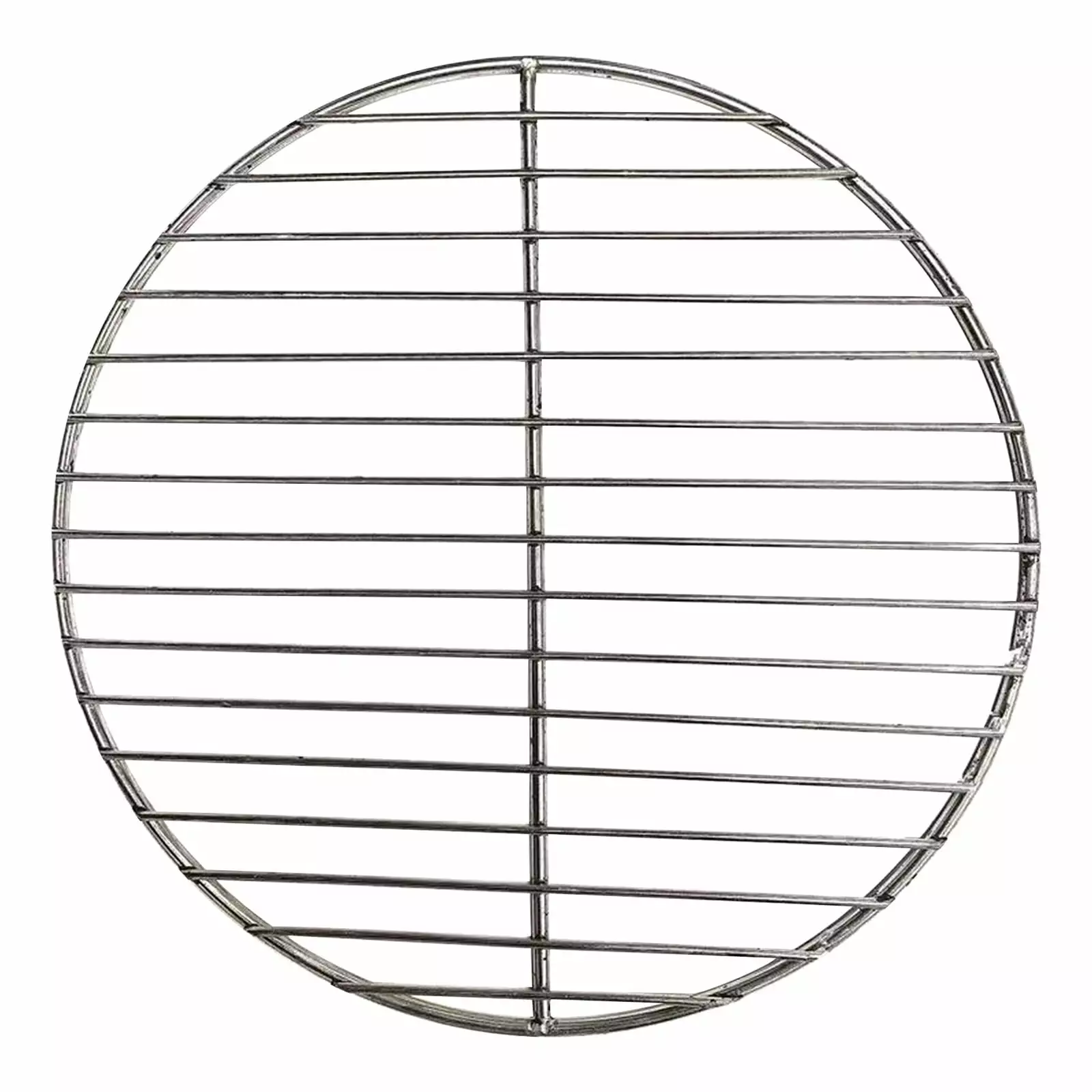 Stainless Steel Circular Grill Mesh Thick Barbecue Grate Kitchen