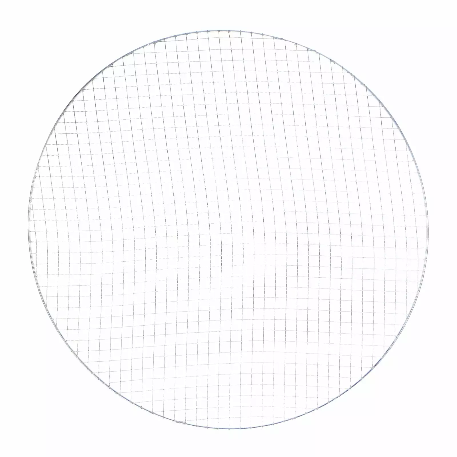 Uxcell 17.5 Inch Round BBQ Grill Net Galvanized Iron Barbecue Mesh Mat Baking Information
