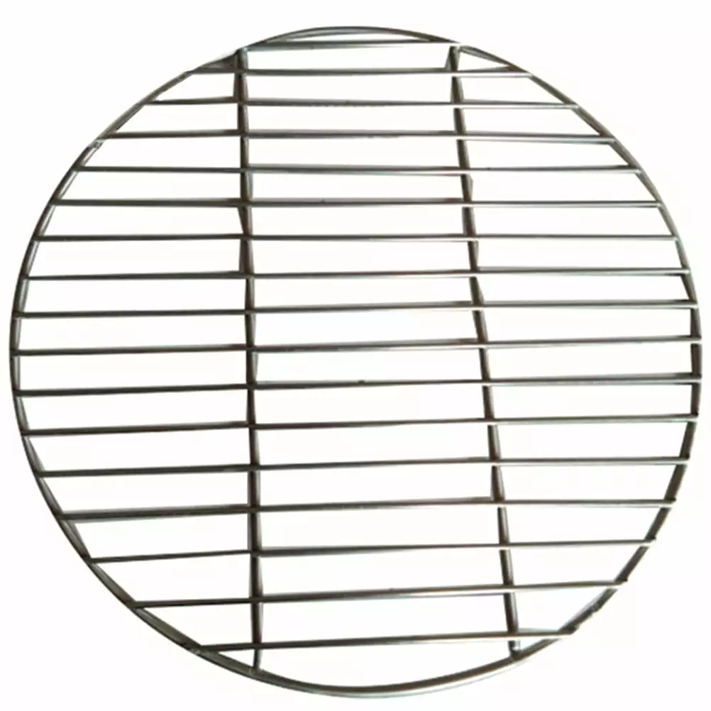 Round Stainless Steel BBQ Grill Net Outdoor Barbecue Mesh Grilling Mat Metal Cooking Accessories 22