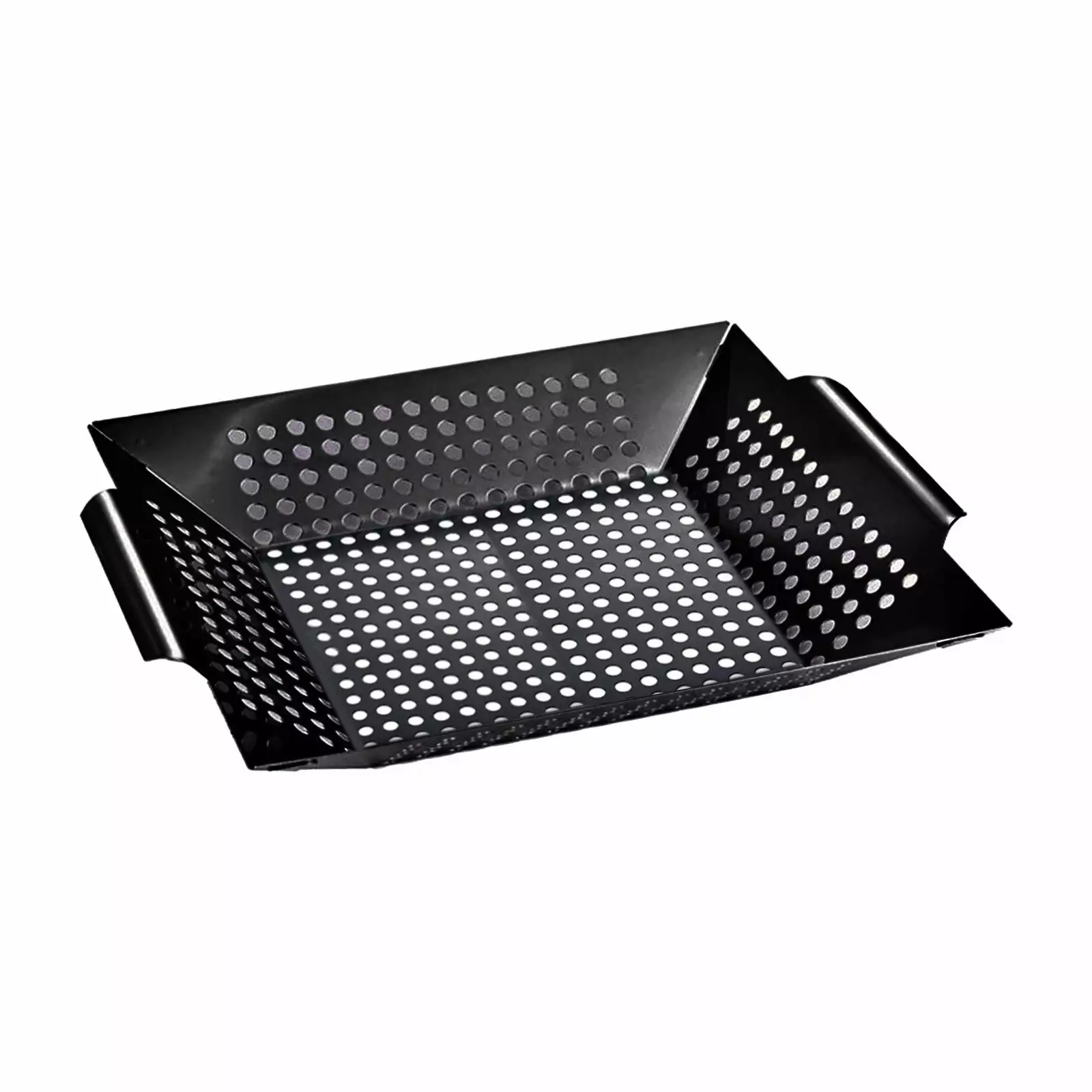 Outdoor Cooking BBQ Tray Grill Pan Bowl Vegetables and Meat